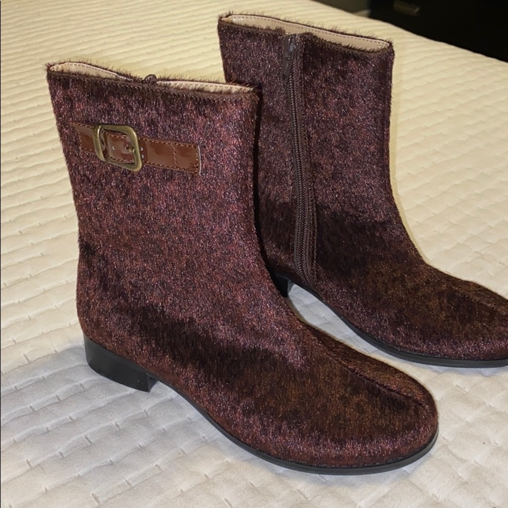 🐆Girls leopard boots 🐆